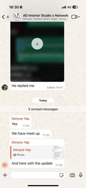 Homeowner — happy with the service